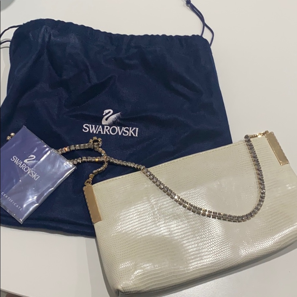 Swarovski Crystals Clutch with Crystal Strap